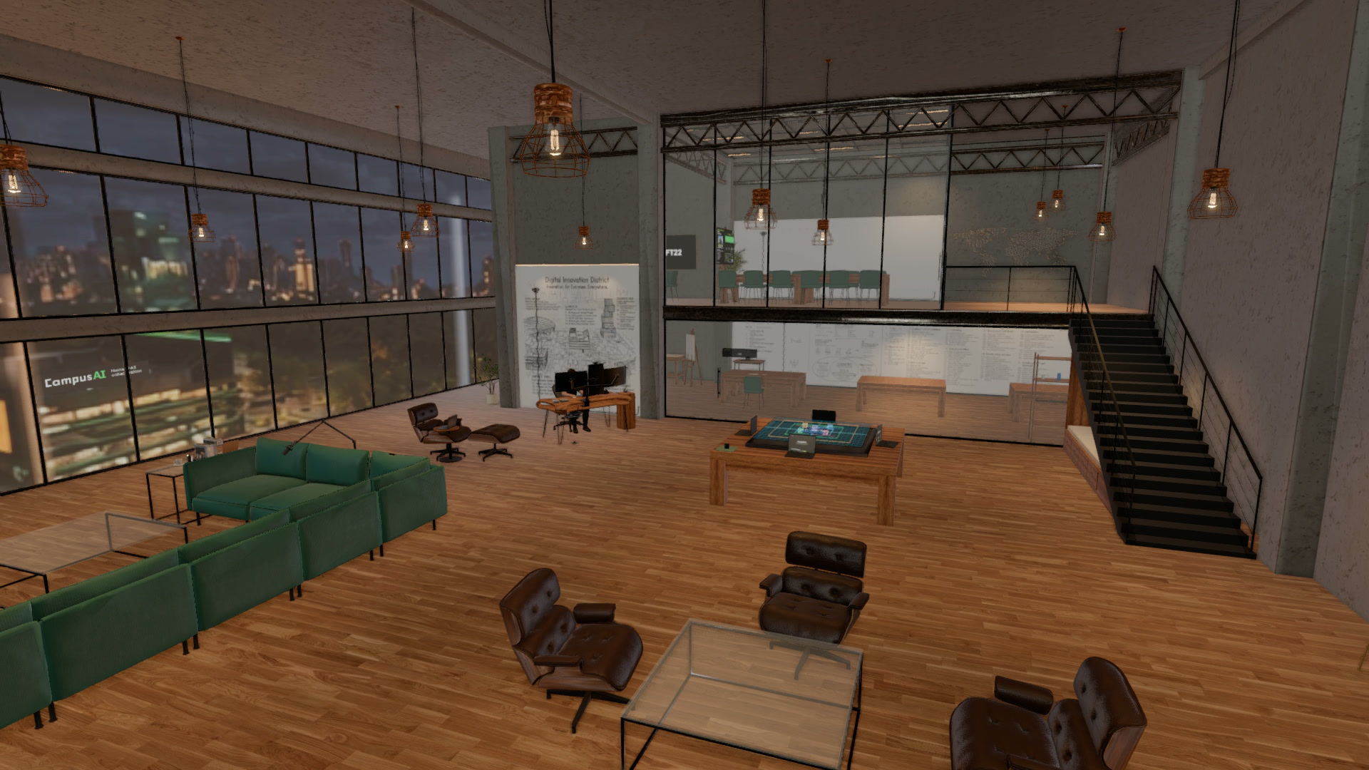 Loft 22: the shared space